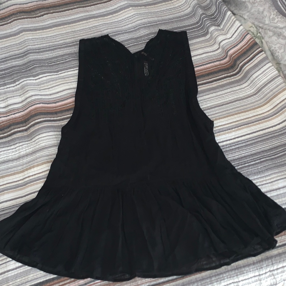 NWT Free People dress or cover up - L - black
